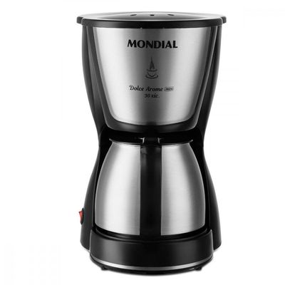 Cafeteira Elétrica Mondial Dolce Arome C-37ji-30x 800w Preto/inox 220 V