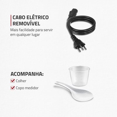 Panela de Pressão Elétrica Mondial Master Cooker Red PE-39 110V