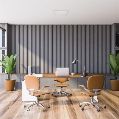 Painel De Led Blumenau Slim Quadrado De Embutir 24w Bivolt 4100k Luz Neutra