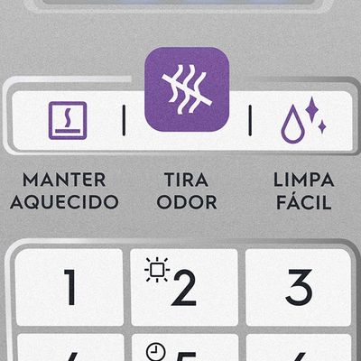 Micro-ondas Electrolux 34 Litros 10 Níveis de Potência MEO44 Branca / 110V