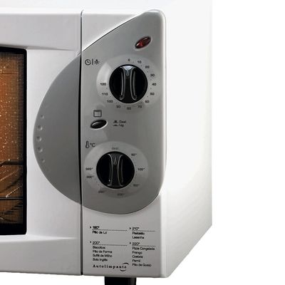 Forno Elétrico Grill 16 44 Litros Timer Dourador 1750W Fischer Branca / 220V