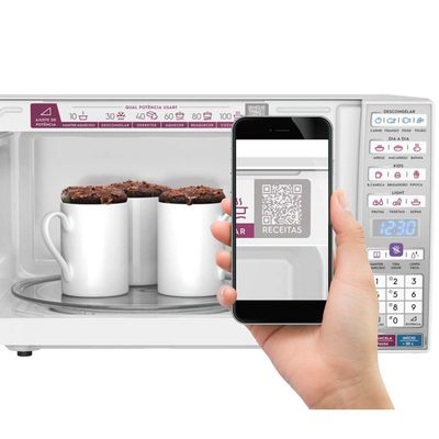 Micro-ondas Electrolux 34 Litros 10 Níveis de Potência MEO44 Branca / 220V