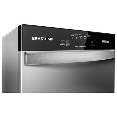Lava-Louças 8 Serviços de Lavagem BLF08BS Brastemp Cinza / 220V