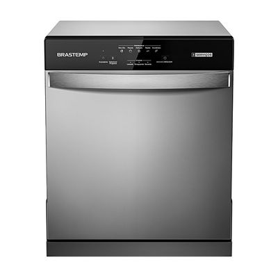 Lava-Louças 8 Serviços de Lavagem BLF08BS Brastemp Cinza / 220V