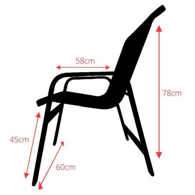 Conjunto Lótus Mesa 90cm 4 Poltronas Marrom