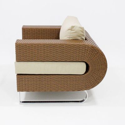 Conjunto De Sofá Completo Modelo Begônia Marrom