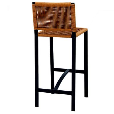 Banqueta áscoli Corda Náutica Preto/cobre