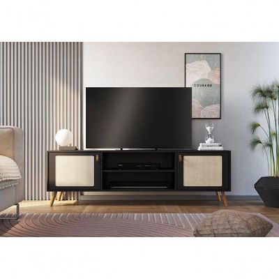 Rack Viena 140cm Preto