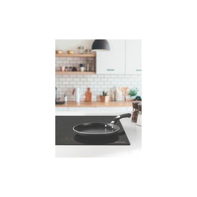 Panquequeira Mônaco Induction Alumínio Revestimento Antiaderente Starflon Preto 22cm 0,8l