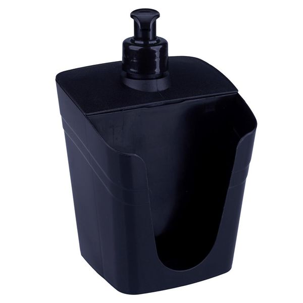 Dispenser Porta Detergente e Esponja 650Ml LP House Preta