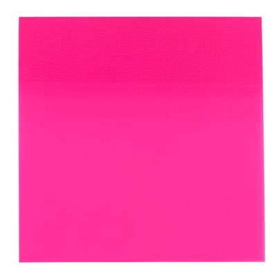 Bloco Adesivo Transparente 76mmx76mm Rosa Maxprint 744905