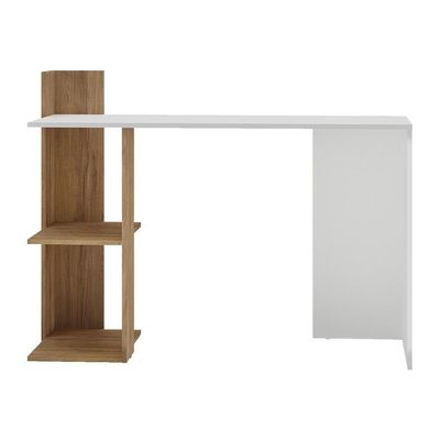 Escrivaninha Mesa Para Computador Multimóveis Branca/rustic