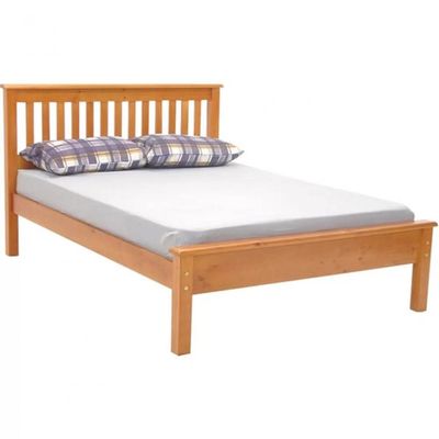 Cama de Casal Produzida com Pinus e Eucalipto Piratini 707L Mel