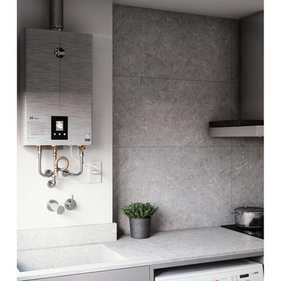 Aquecedor 20 Litros Digital Inox Ef Bivolt Glp Rheem