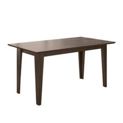 Conjunto de Sala de Jantar Mesa com 6 cadeiras Goya Poliman Marrom Cacau
