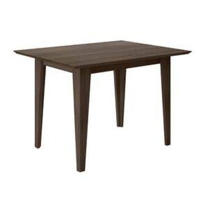 Conjunto Sala de Jantar Mesa com 4 Cadeiras Belle Poliman Marrom Cacau