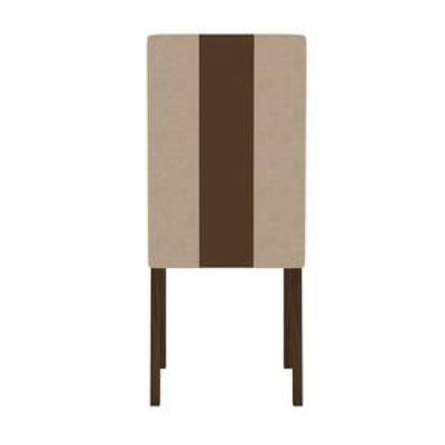 Conjunto Sala de Jantar Mesa com 4 Cadeiras Belle Poliman Marrom Cacau
