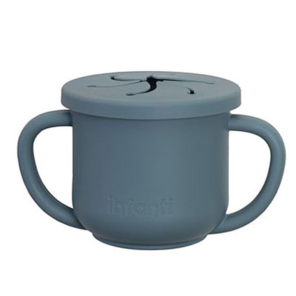 Copo de Silicone 2 em 1 Piccolo Azul - Infanti