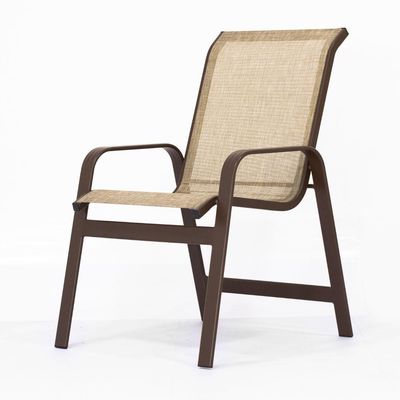 Kit 2 Chaises 1 Mesa 4 Cadeiras 1 Mesinha Ombrelone com base Marrom