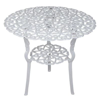 Conjunto De Jardim Modelo Viena Mesa E 4 Cadeiras