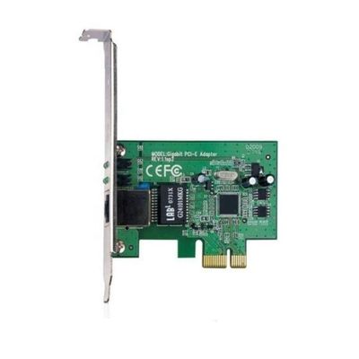 Placa De Rede Pci-e Express Lan Ethernet 100-1000 Gigabit Low Profile