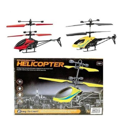 Helicóptero Drone Voa Com Luz E Aproximação Infravermelha