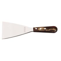 Espátula Raspador 5" Tramontina Em Aço Inox E Cabo Madeira Tratada Polywood Tramontina