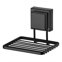 Saboneteira Parede Preto Fosco Ventosa Future 8051pt