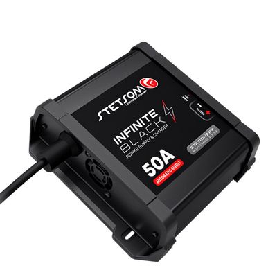 Carregador de Bateria / Fonte Stetsom INFINITY BLACK 50A Digital