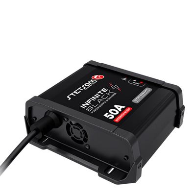 Carregador de Bateria / Fonte Stetsom INFINITY BLACK 50A Digital