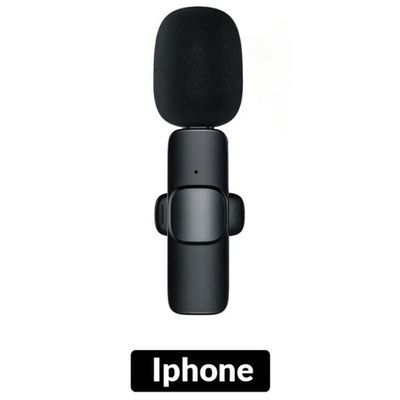 Microfone Lapela Sem Fio Para Iphone E Ipad Qualidade Profissional