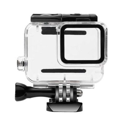 Caixa Estanque Fechada Sem Remoção Lente GoPro 7 White e Silver
