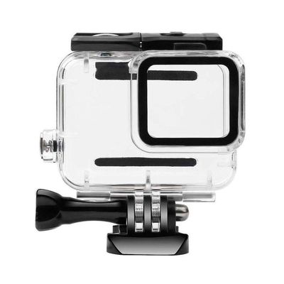 Caixa Estanque Fechada Sem Remoção Lente GoPro 7 White e Silver