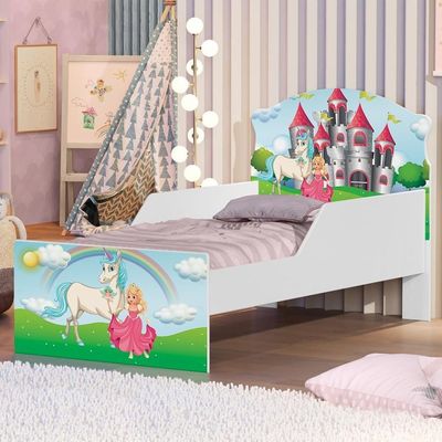 Mini Cama Princesa Encantada Com Colchão