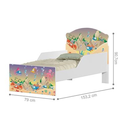 Mini Cama Vida No Mar