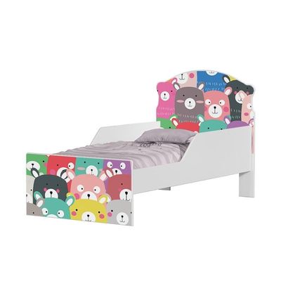 Mini Cama Ursinhos Coloridos