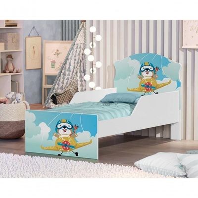 Mini Cama Pilto Avião