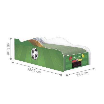 Mini Cama Fun Campo De Futebol