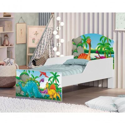 Mini Cama Dinossauro No Lago
