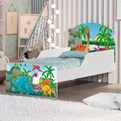 Mini Cama Dinossauro No Lago
