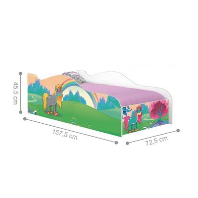 Mini Cama Fun Unicórnio Feliz