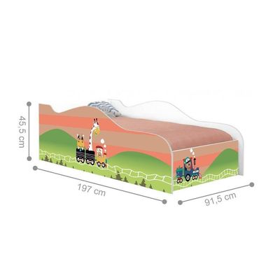 Mini Cama Campo De Futebol Com Colchão