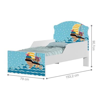 Mini Cama Ursinhos Pirata