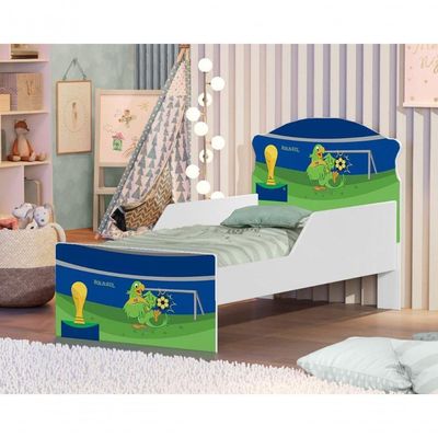 Mini Cama Copa Do Mundo Com Colchão