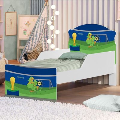 Mini Cama Copa Do Mundo Com Colchão
