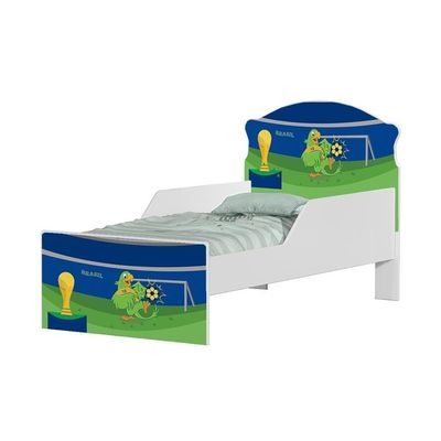 Mini Cama Copa Do Mundo Com Colchão