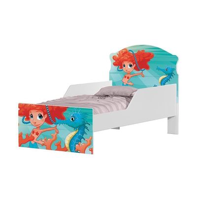 Mini Cama Sereia No Mar