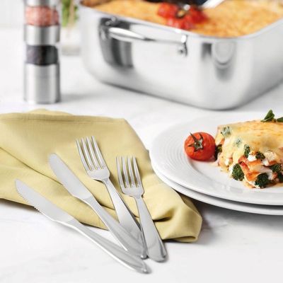 Kit 32 Peças Faqueiro Jogo De Talheres Inox Laguna Tramontina