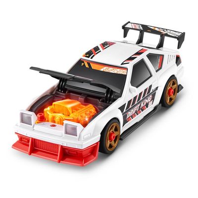 Capacete Surpresa Metal Machines Speed Hero 20 peças, Preto