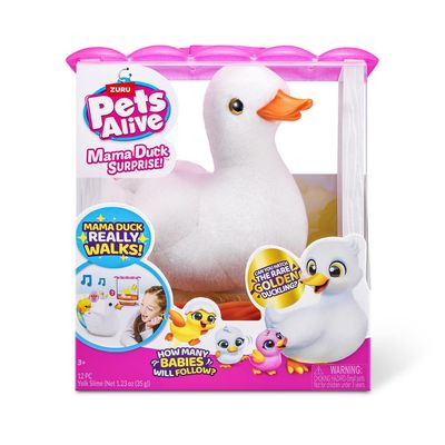 Pelúcia Interativa Pets Alive, Candide, Mama Duck Surprise